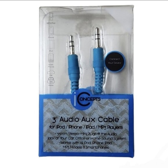 iConcepts Other - ⭐️ x2 HOST PICK ⭐️ Audio Aux Cable